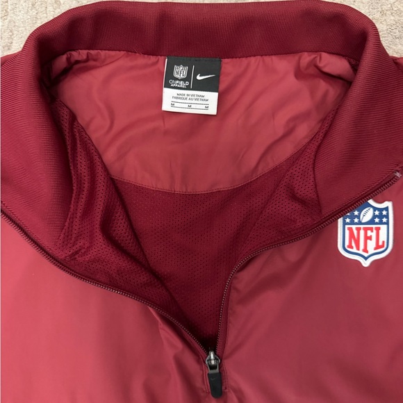 NFL Nike Shield Logo On-Field Apparel Quarter Zip- Men’s Medium - Picture 2 of 5